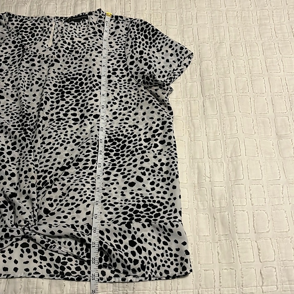 Adrianna Papell Printed Blouse